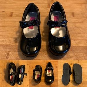 Girls black dress shoes size 7